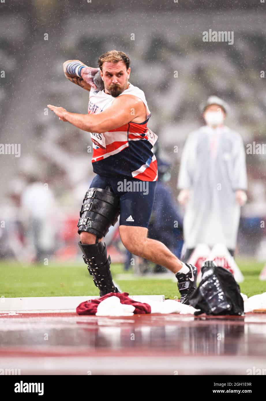 Tokio, Japan. 04. Sep 2021. Während der Leichtathletik-Veranstaltungen - Tokyo 2020 Paralympische Spiele im Olympiastadion am Samstag, 04. September 2021 in Tokio, Japan. Kredit: Taka G Wu/Alamy Live Nachrichten Stockfoto