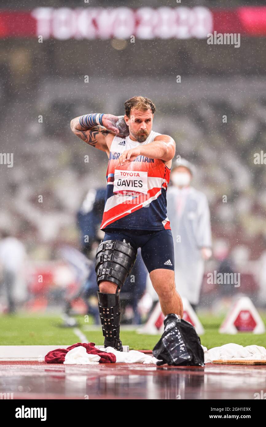 Tokio, Japan. 04. Sep 2021. Während der Leichtathletik-Veranstaltungen - Tokyo 2020 Paralympische Spiele im Olympiastadion am Samstag, 04. September 2021 in Tokio, Japan. Kredit: Taka G Wu/Alamy Live Nachrichten Stockfoto