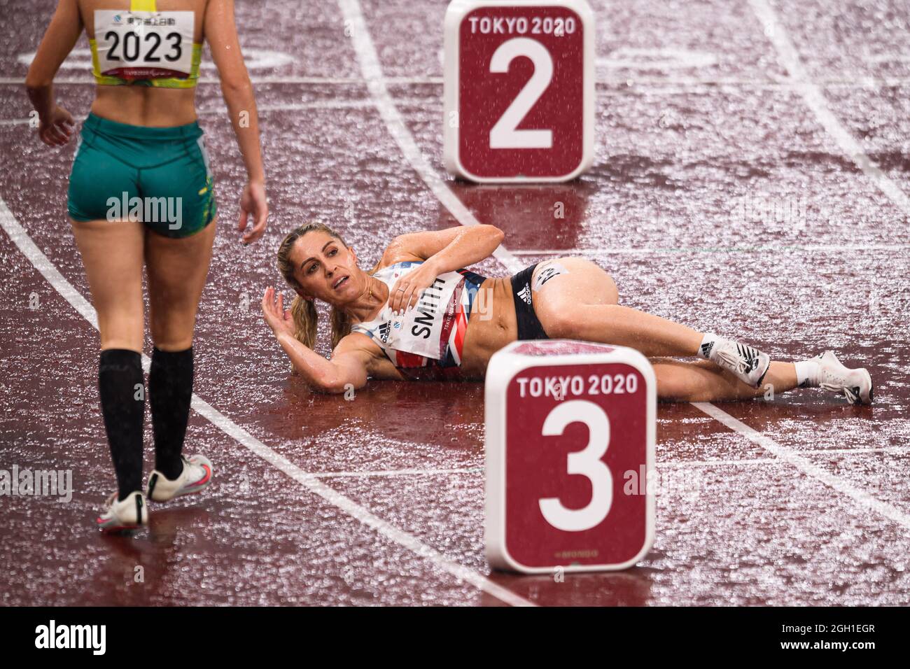 Tokio, Japan. September 2021. Ali Smith aus Großbritannien bei Leichtathletik-Events - Tokio 2020 Paralympische Spiele im Olympiastadion am Samstag, 04. September 2021 in Tokio, Japan. Kredit: Taka G Wu/Alamy Live Nachrichten Stockfoto