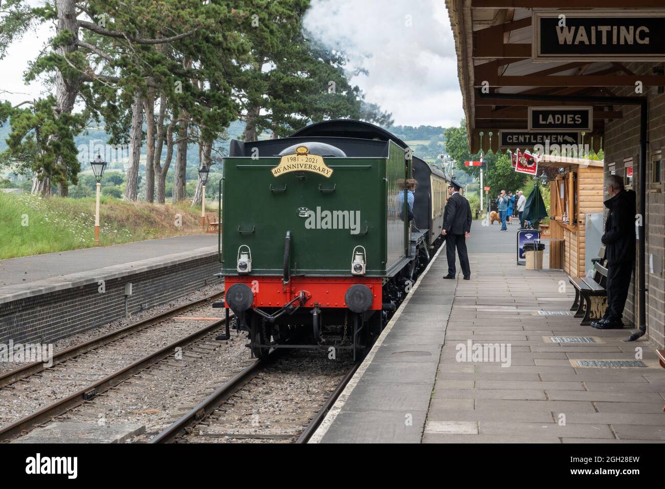 GWSR - Gloucestershire Warwickshire Steam Railway Stockfoto