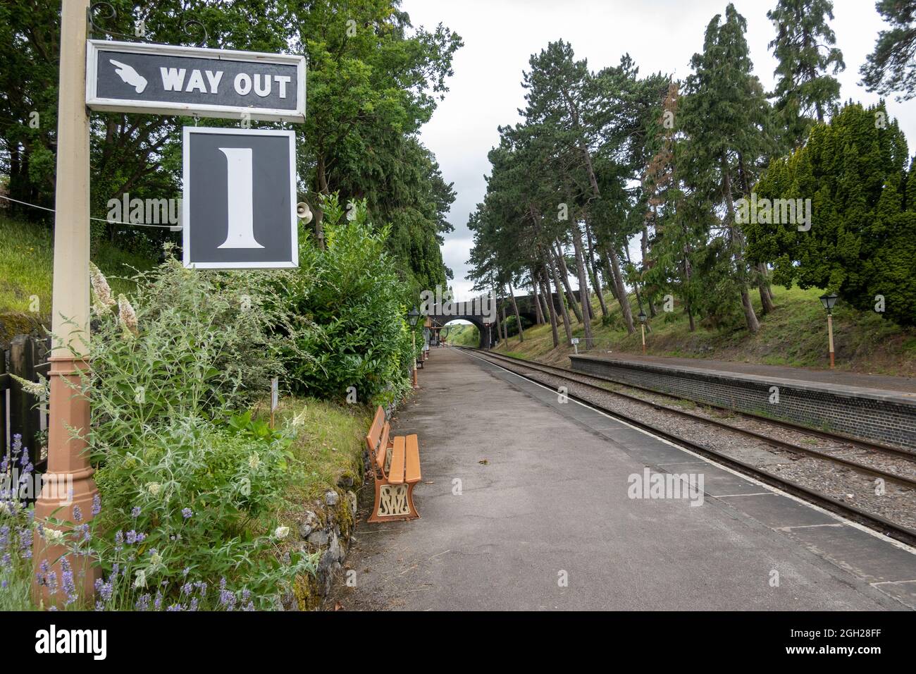 GWSR - Gloucestershire Warwickshire Steam Railway Stockfoto