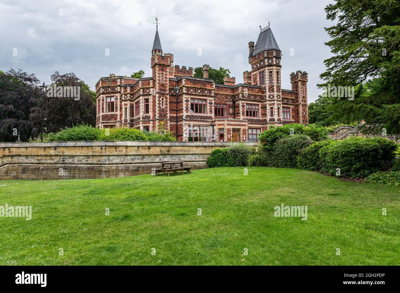 Saltwell Park, Low Fell, Gateshead, Großbritannien Stockfoto