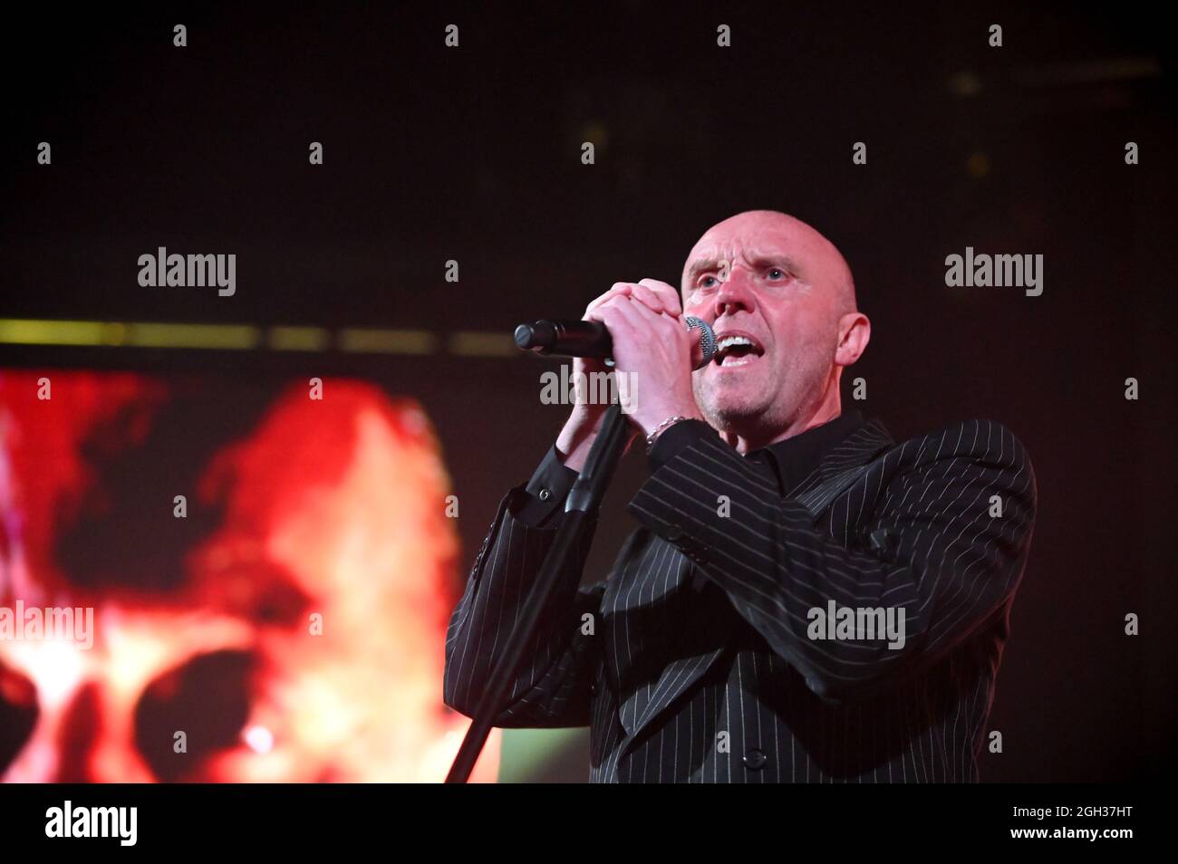 4. September 2021, Sheffield, South Yorkshire, U.K: Heaven 17, Auftritt im Sheffield City Hall, Großbritannien, 04.09.2021 (Bildnachweis: © Robin Burns/ZUMA Press Wire) Stockfoto