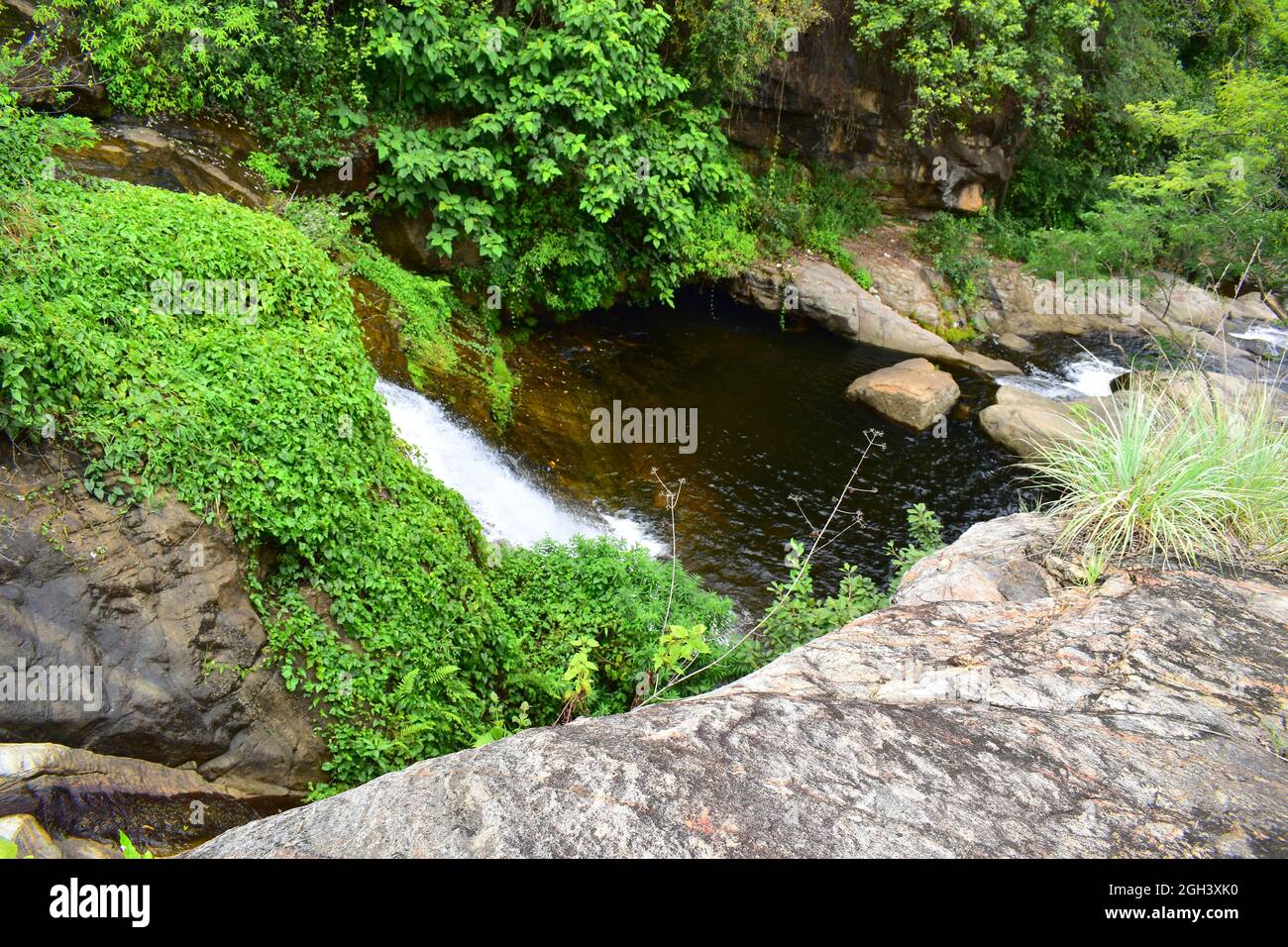 Oothamparai Falls in Bodinayakanur, Tamilnadu Stockfoto