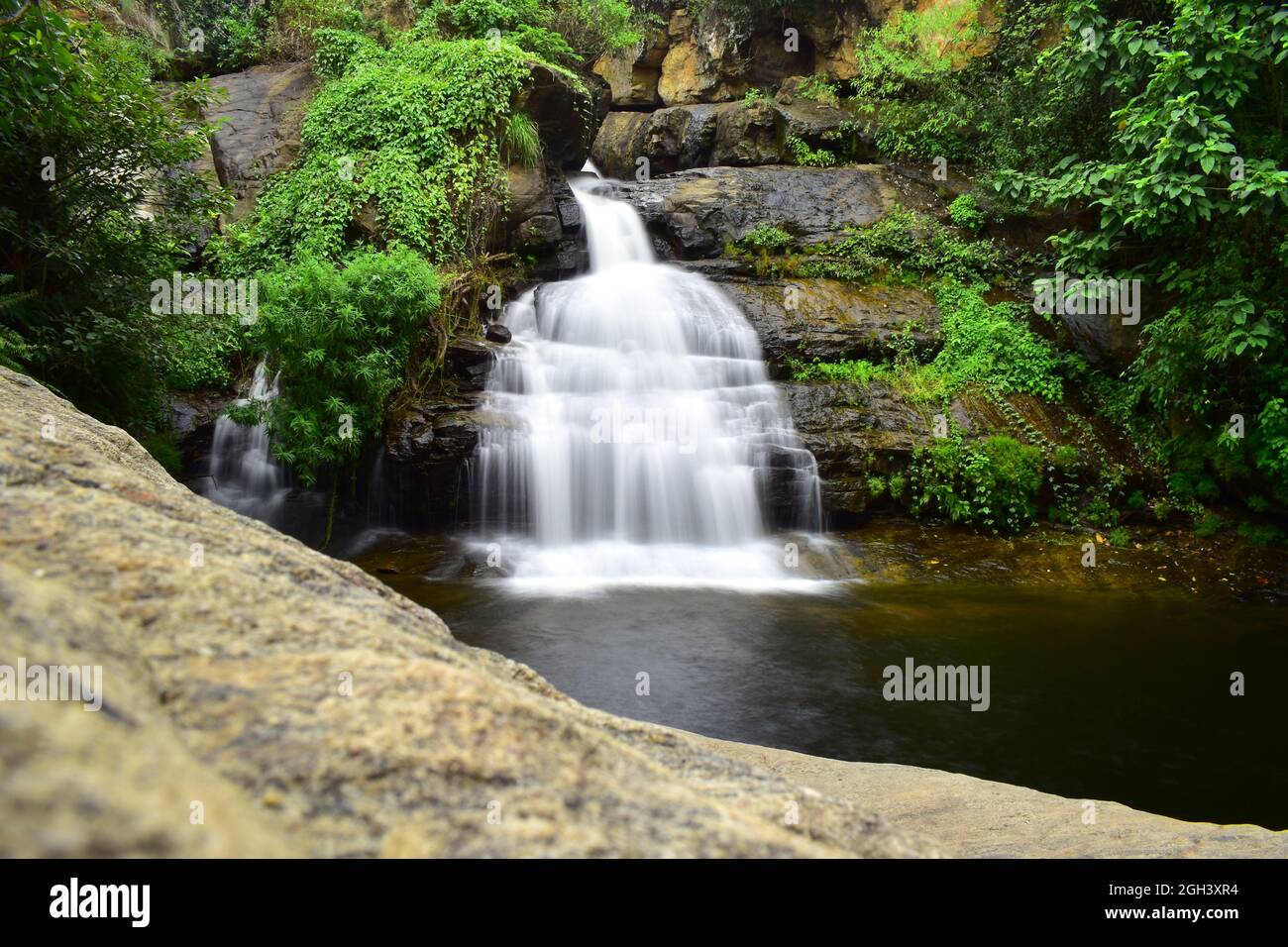 Oothamparai Falls in Bodinayakanur, Tamilnadu Stockfoto