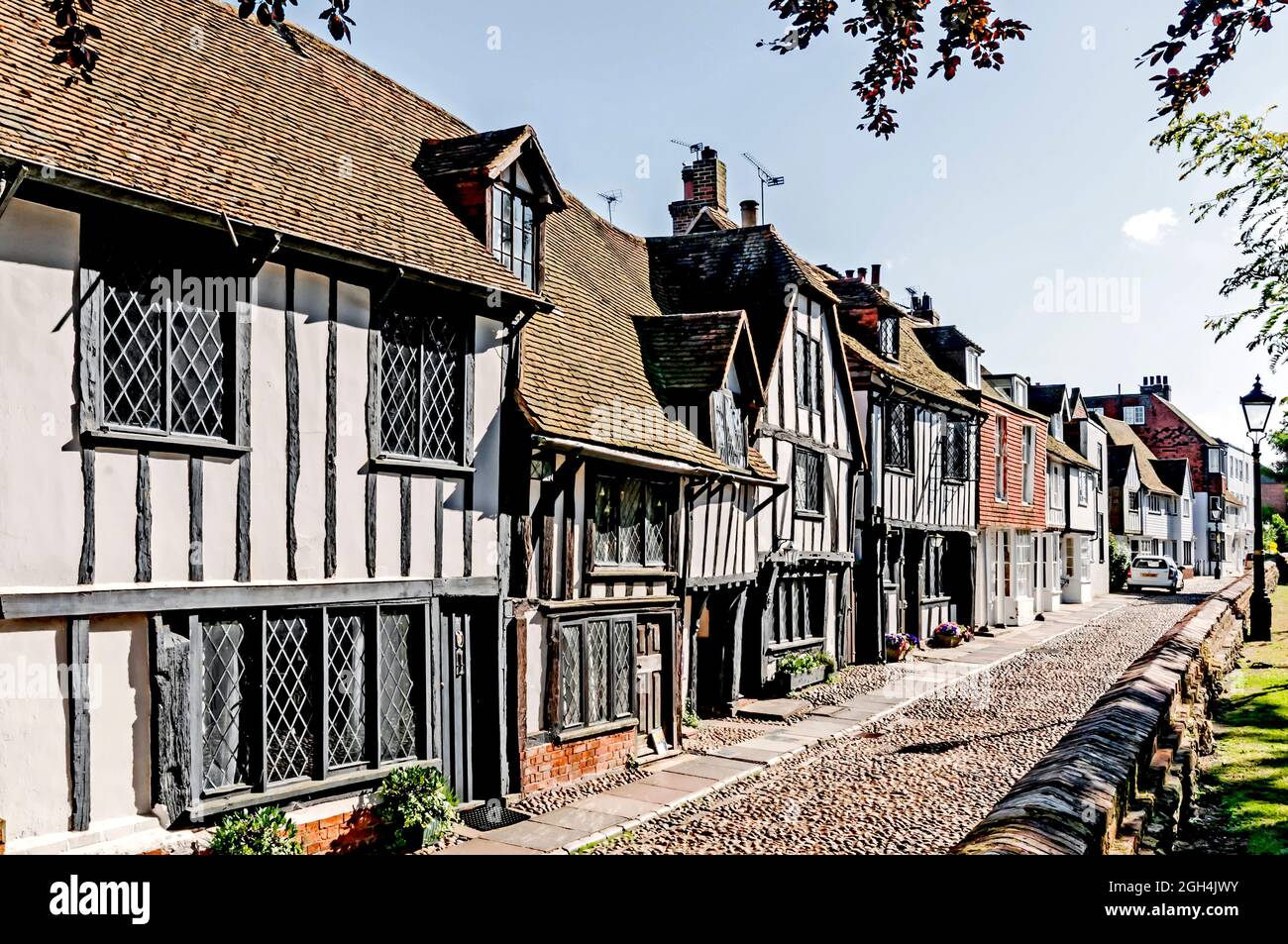 Rye (East Sussex, England): Church Square Stockfoto
