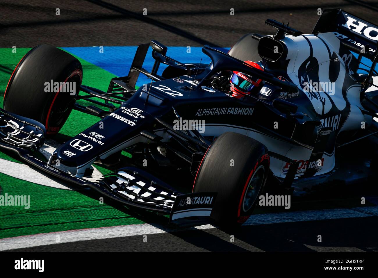 # 22 Yuki Tsunoda (JPN, Scuderia AlphaTauri Honda), Stockfoto