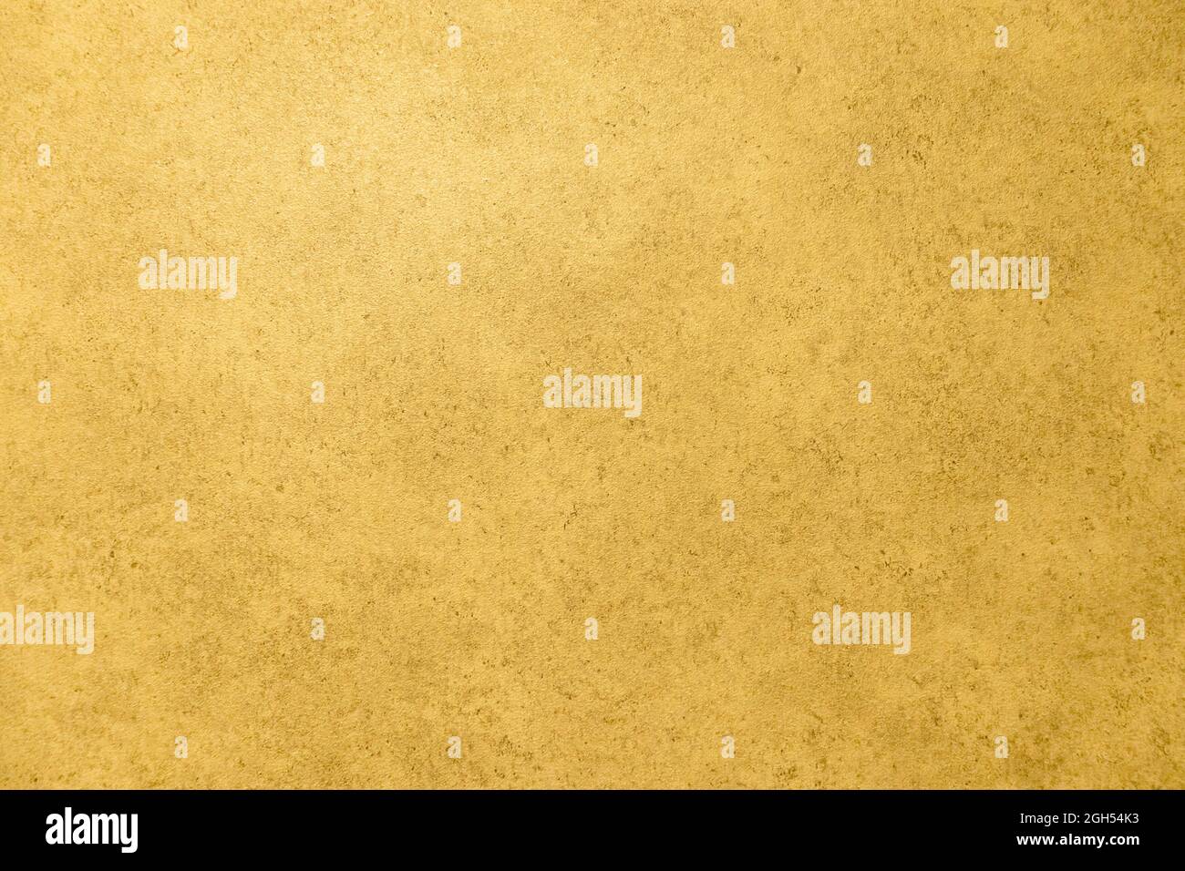 Golden oder Gold Hintergrund Vintage Papier Hintergrund Textur Stockfoto