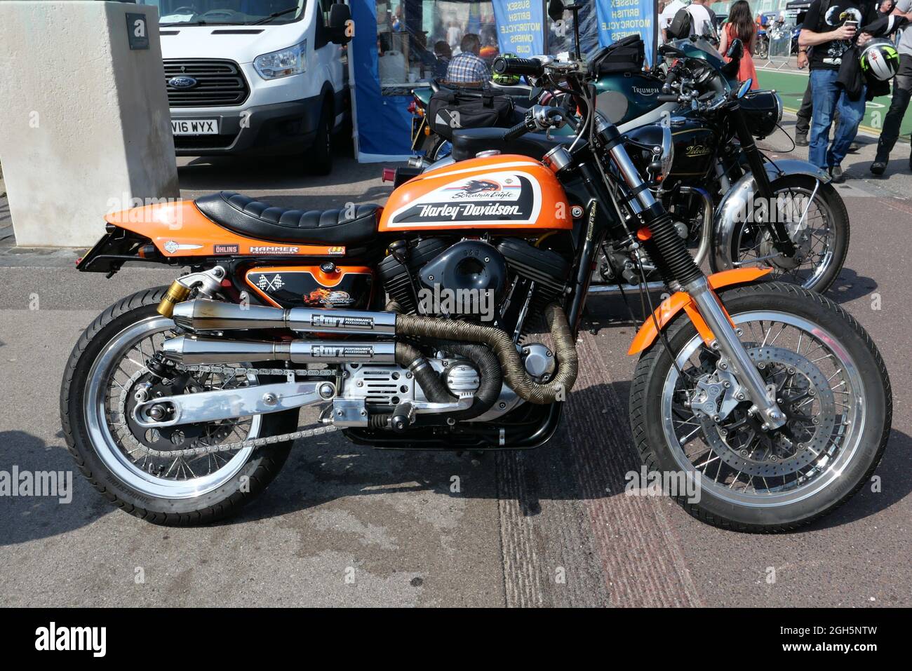 Harley Davidson Flat Tracker Stockfoto