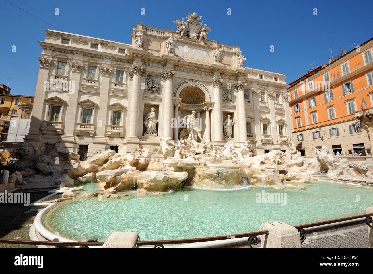 Fontana di Trevi, Rom, Italien Stockfoto