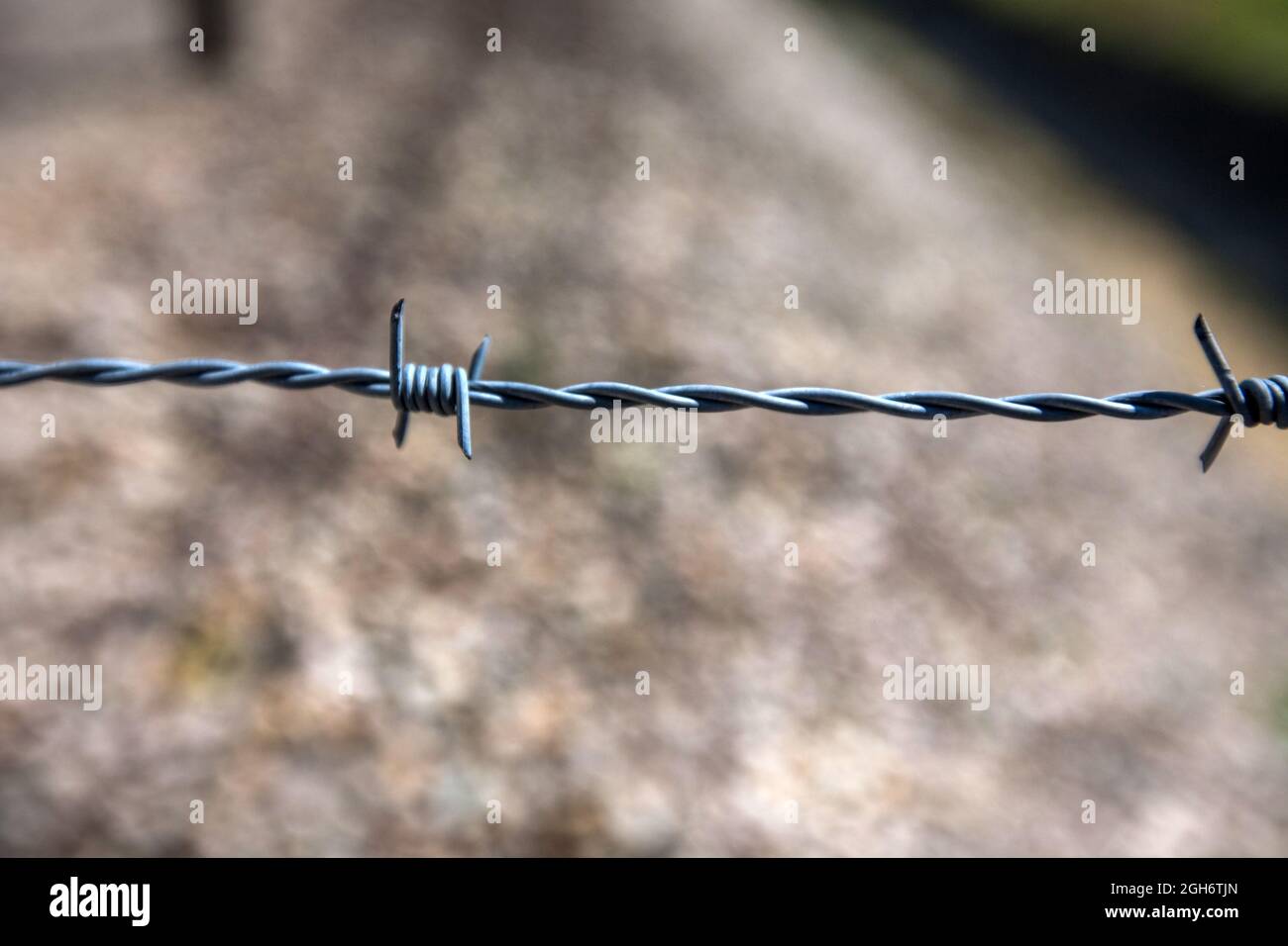 Gedenkstätte Kz Dachau, Dachau, Bayern, Deutschland, Europa. Juli 2009. Stockfoto
