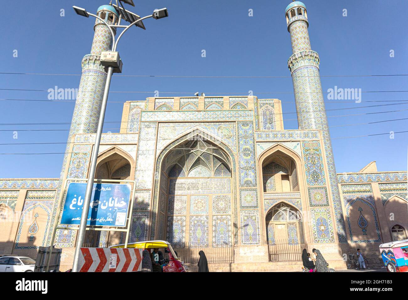 Große Moschee von Herat, Afghanistan Stockfoto