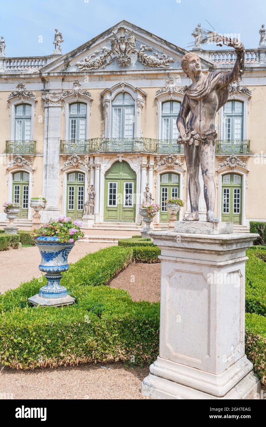 Nationalpalast von Queluz, Queluz, Lissabon, Portugal Stockfoto