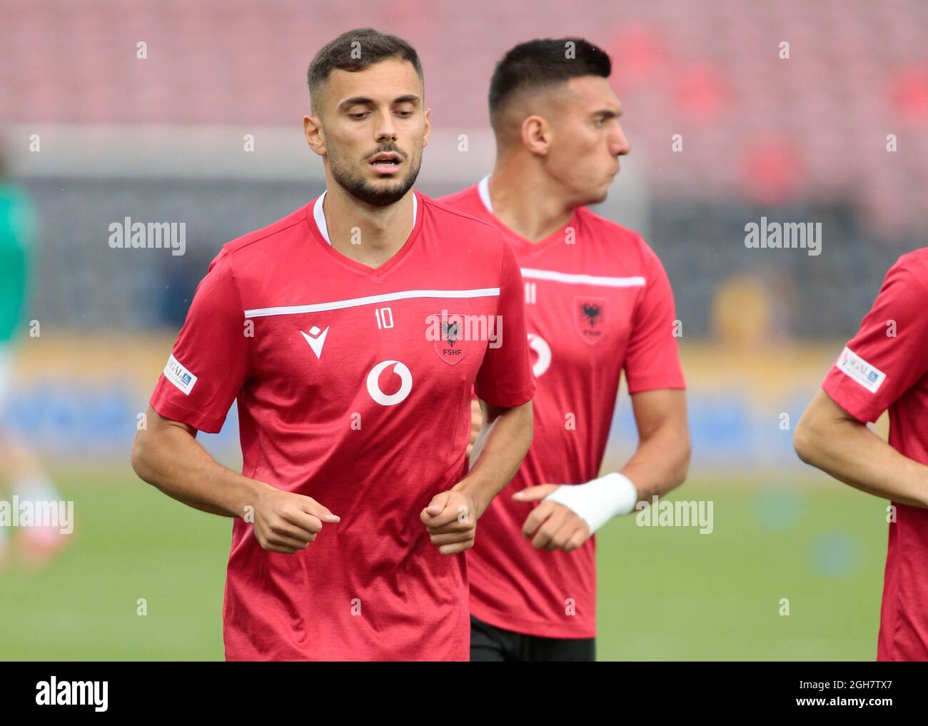 KATAR 2022 - ALBANIEN / UNGARN Stockfoto