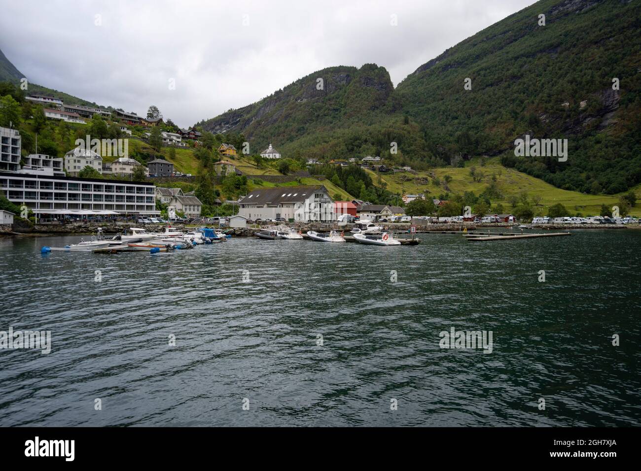 Geiranger Fjord, Norwegen, Europa Stockfoto