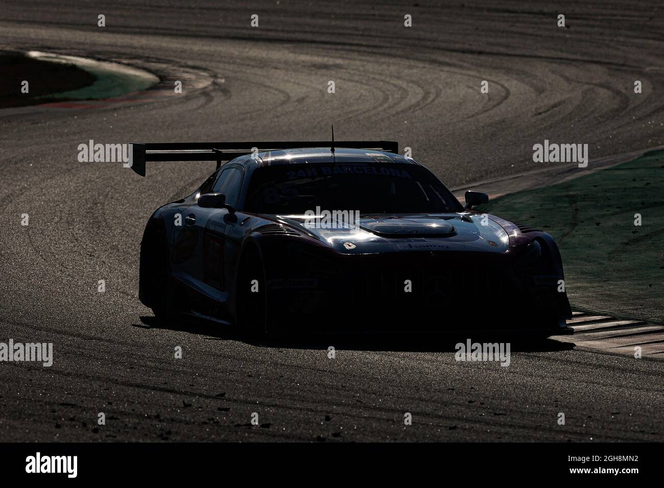 Fahrer: Charles Putman, Charles Espenlaub, Joe Foster und Shane Lewis von CP Racing mit Mercedes-AMG GT3 beim HANKOOK 24H BARCELONA 2021 Race auf dem Circuit de Catalunya. Stockfoto