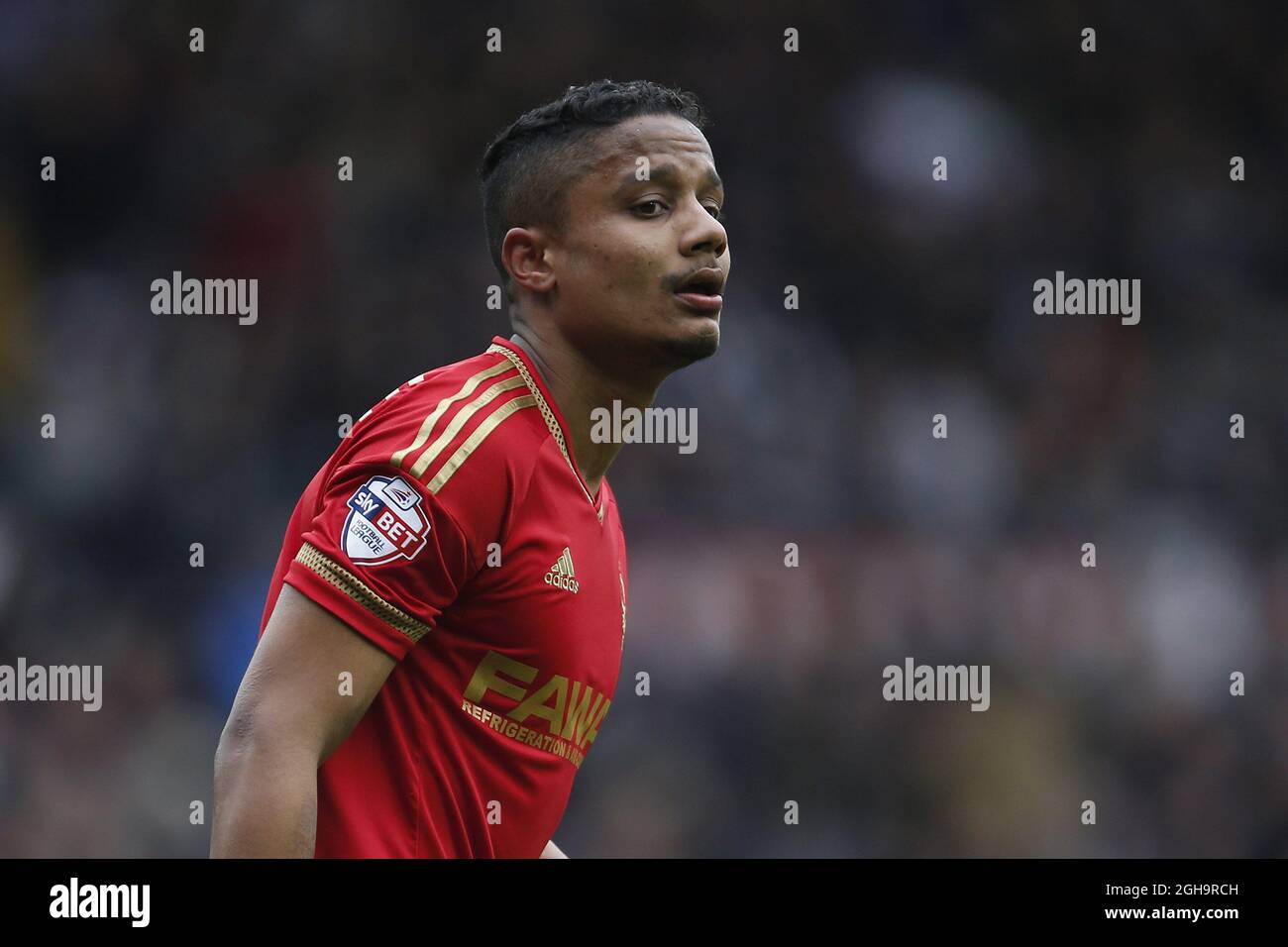 Forestâ €™s Michael Mancienne während der Skybet Championship-Spiel im iPro Stadium. Bildnachweis sollte lauten: Philip Oldham/Sportimage via PA Images Stockfoto