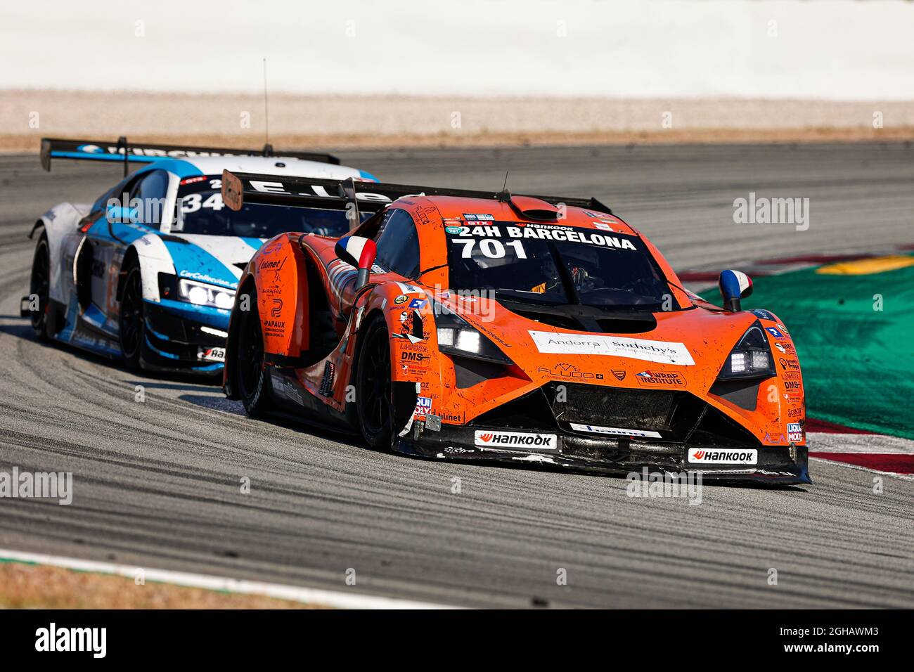 Montmelo, Barcelona, Spanien. September 2021. Vortex V8 Team mit Vortex 1.0 beim HANKOOK 24H BARCELONA 2021 Rennen auf dem Circuit de Catalunya. (Bild: © David Ramirez/DAX via ZUMA Press Wire) Stockfoto