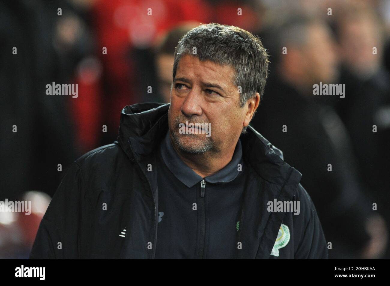 Manager von Panama Hernan Dario Gomez während des Internationalen Freundschaftsspiel zwischen Wales und Panama im Cardiff City Stadium, Cardiff. Bild Datum 14. November 2017. Bildnachweis sollte lauten: Joe Perch/Sportimage via PA Images Stockfoto