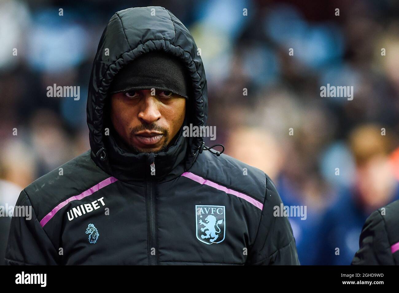 Jonathan Kodjia von Aston Villa während des Sky Bet Championship-Spiels im Villa Park, Birmingham. Bilddatum: 26. Januar 2019. Bildnachweis sollte lauten: Harry Marshall/Sportimage Stockfoto