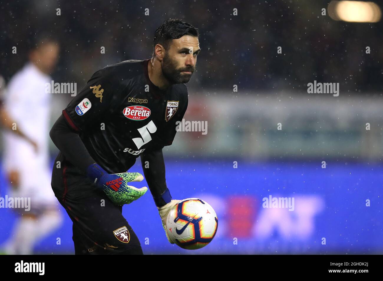 Salvatore Sirigu vom FC Turin während des Spiels der Serie A in Olimpico di Turin, Turin. Bilddatum: 3. April 2019. Bildnachweis sollte lauten: Jonathan Moscrop/Sportimage via PA Images Stockfoto