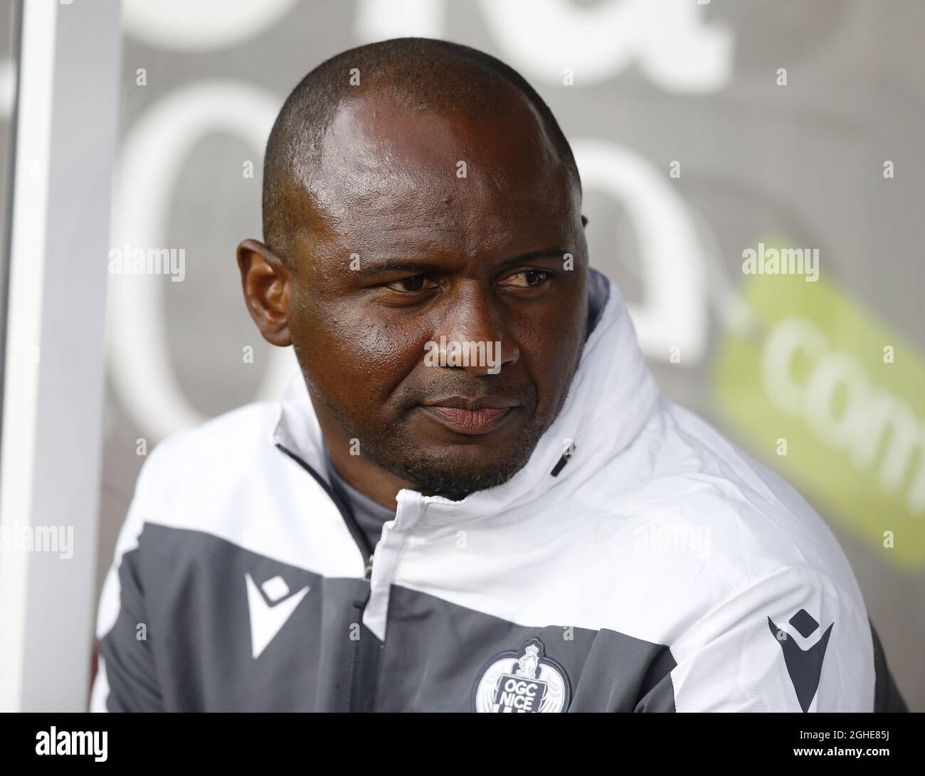 Patrick Vieira Manager von Nizza beim Vorsaison-Freundschaftsspiel in Turf Moor, Burnley. Bilddatum: 30. Juli 2019. Bildnachweis sollte lauten: Andrew Yates/Sportimage via PA Images Stockfoto