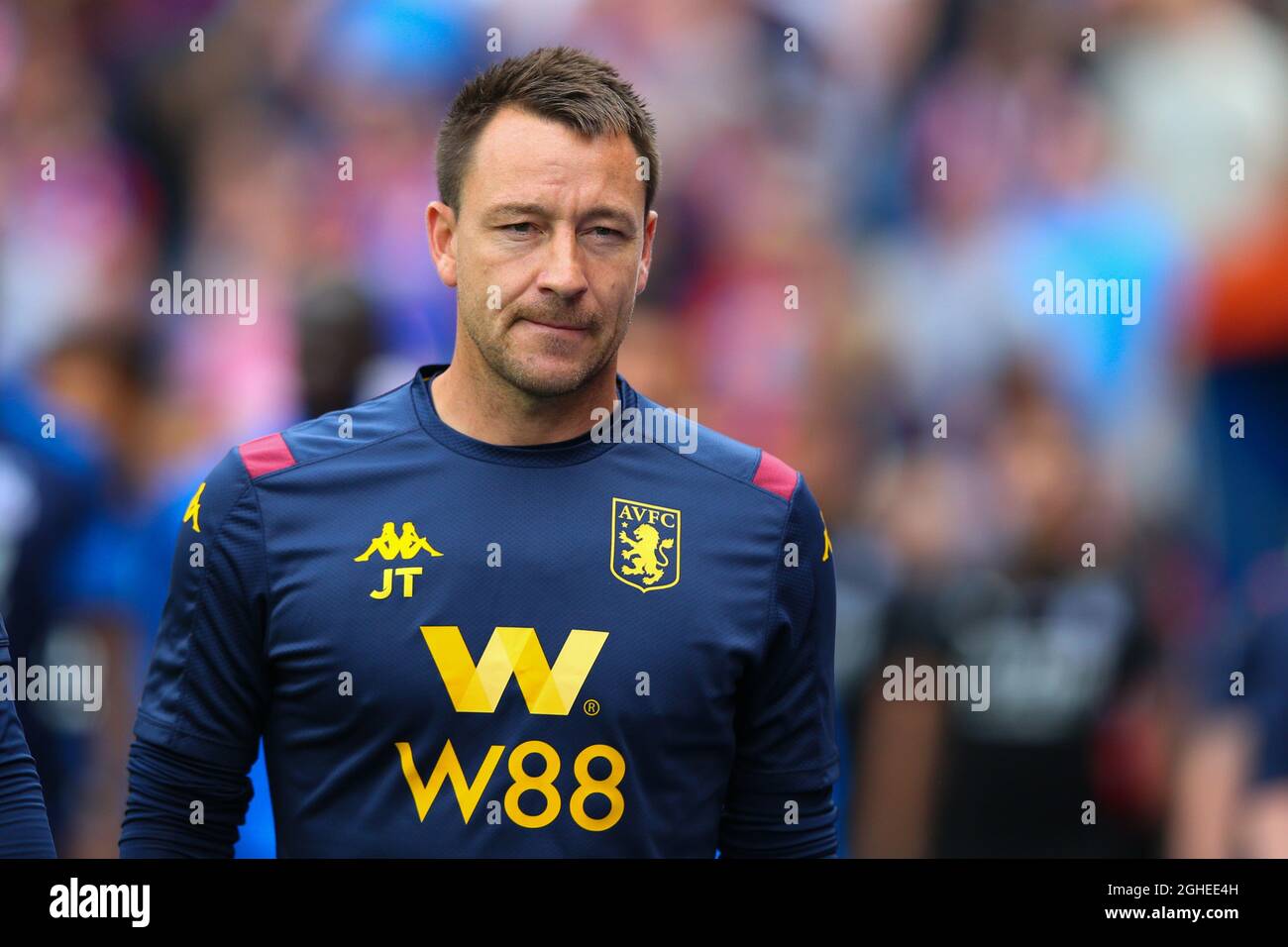 John Terry, stellvertretender Cheftrainer der Aston Villa, während des Spiels in der Premier League im Selhurst Park, London. Bilddatum: 31. August 2019. Bildnachweis sollte lauten: Craig Mercer/Sportimage via PA Images Stockfoto