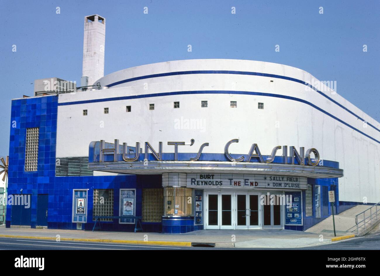 Hunt's Casino Theatre, Wildwood, New Jersey, 1978 Stockfoto