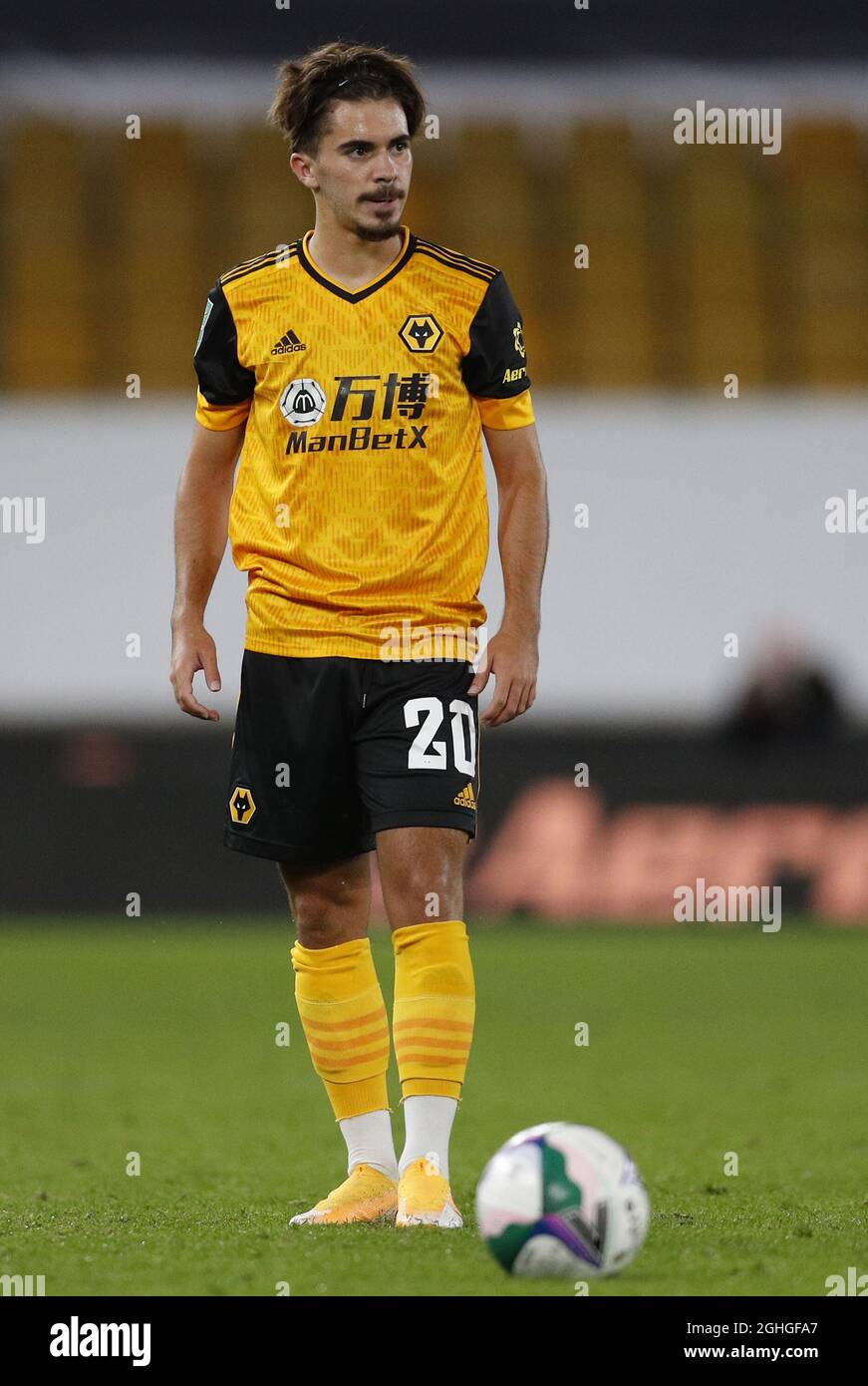 Vitinha von Wolverhampton Wanderers beim Carabao Cup Spiel in Molineux, Wolverhampton. Bilddatum: 17. September 2020. Bildnachweis sollte lauten: Darren Staples/Sportimage via PA Images Stockfoto