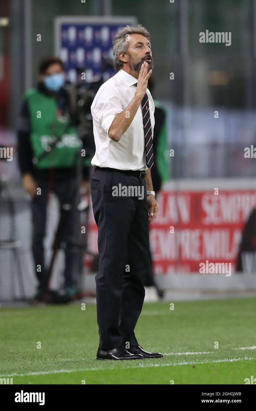 Maurizio ganz cheftrainer des ac milan Fotos und Bildmaterial in