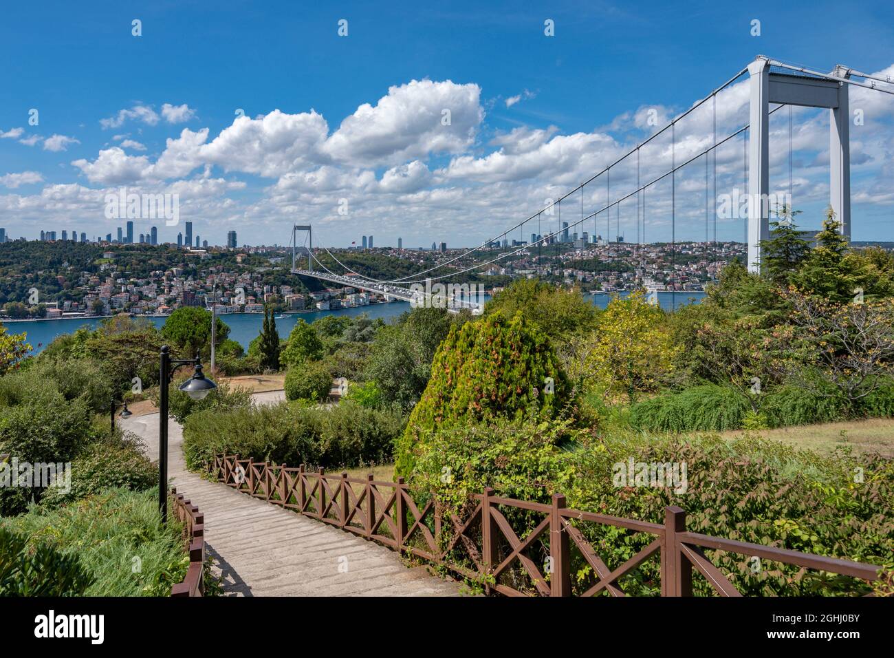 Istanbul Skyline in der Türkei Stockfoto