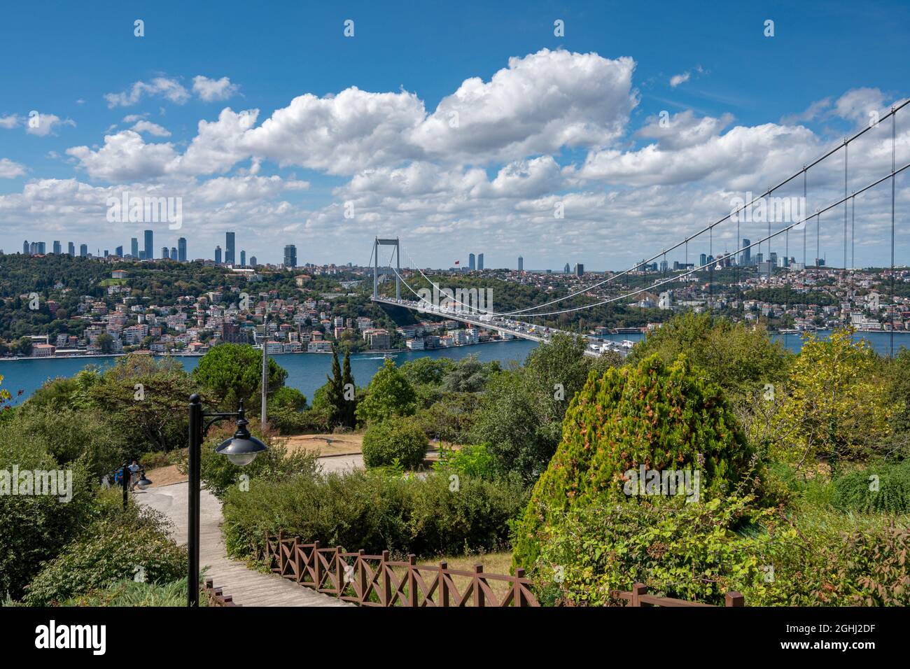 Istanbul Skyline in der Türkei Stockfoto