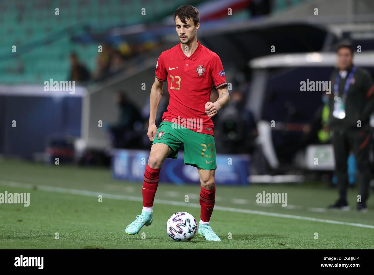 Ljubljana, Slowenien, 31. Mai 2021. Fabio Vieira aus Portugal während des Spiels der UEFA U21 Championships 2021 im Stadion Stoczicw, Ljubljana. Bildnachweis sollte lauten: Jonathan Moscrop / Sportimage via PA Images Stockfoto