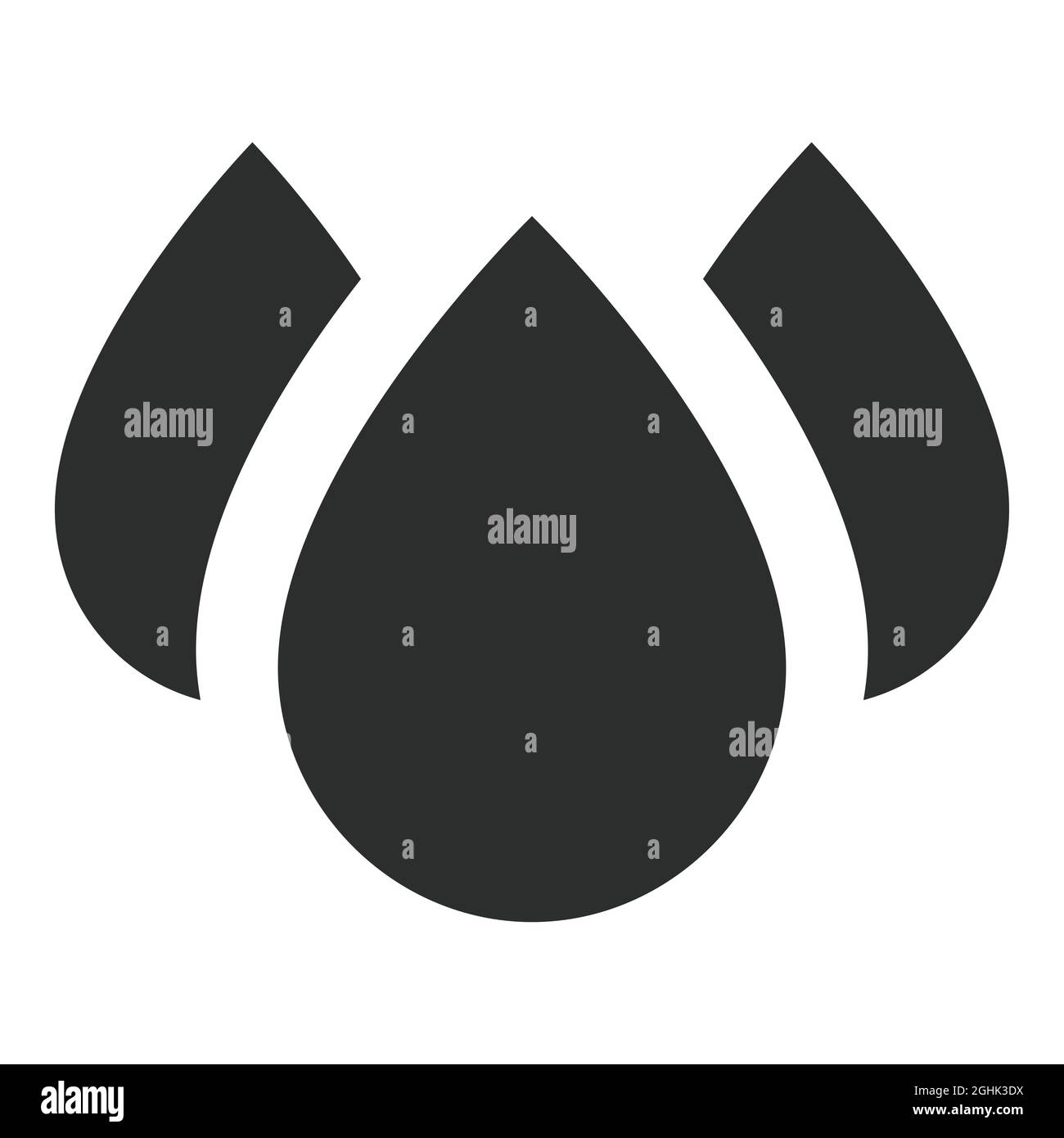 Icon Vector of Blood 2 - Glyph Style - einfache Illustration, editierbarer Strich, Design Template Vektor, gut für Drucke, Poster, Werbung, Ansage Stock Vektor