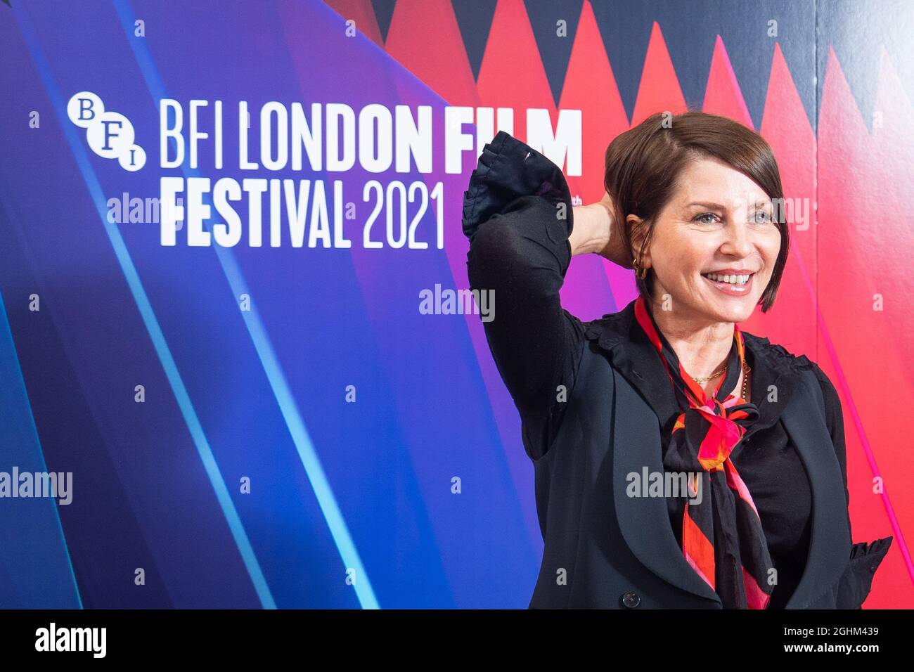 Sadie Frost nimmt an der Programmeinführung des BFI London Film Festival im BFI, London, Teil. Bilddatum: Dienstag, 7. September 2021. Stockfoto