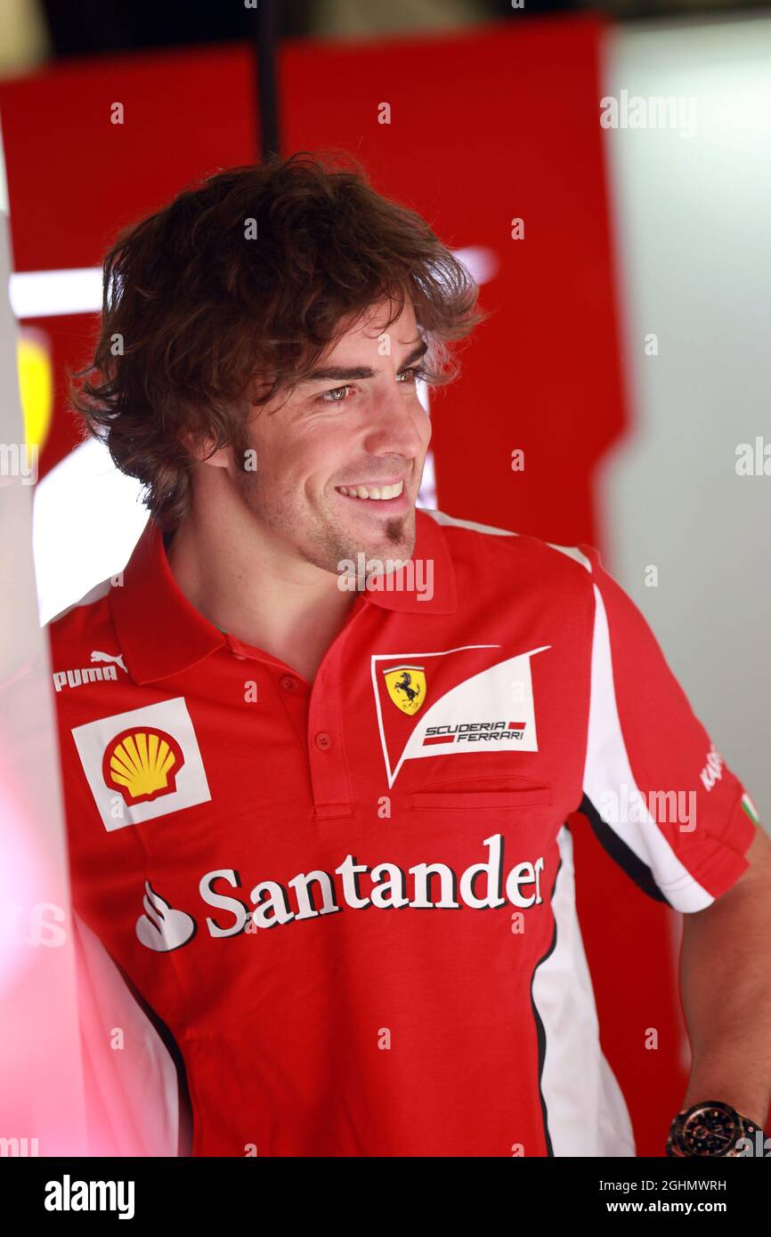 03.03.2012, Barcelona, Spanien, Fernando Alonso (ESP), Scuderia Ferrari - Formel-1-Test, Tag 3 - Formel-1-Weltmeisterschaft Stockfoto