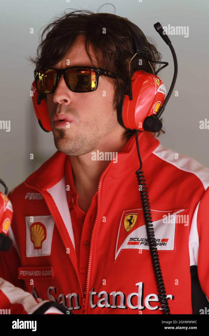03.03.2012, Barcelona, Spanien, Fernando Alonso (ESP), Scuderia Ferrari - Formel-1-Test, Tag 3 - Formel-1-Weltmeisterschaft Stockfoto