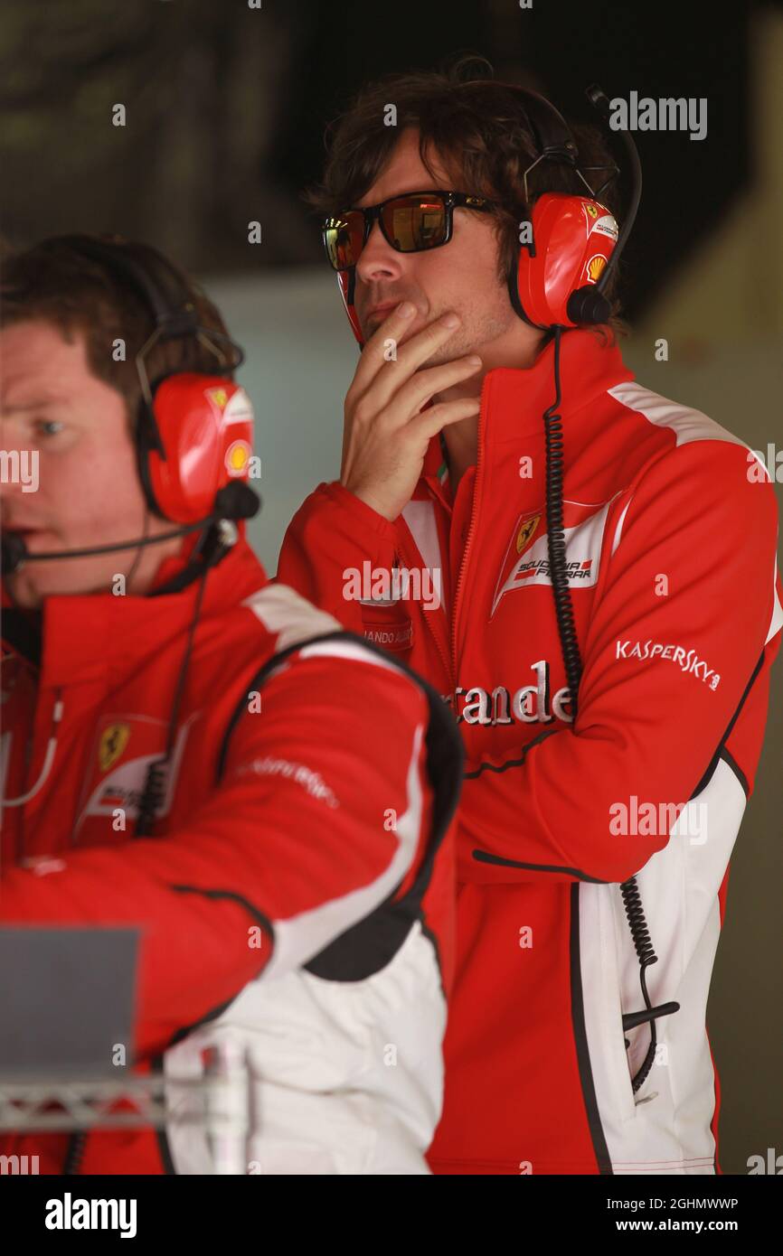 03.03.2012, Barcelona, Spanien, Fernando Alonso (ESP), Scuderia Ferrari - Formel-1-Test, Tag 3 - Formel-1-Weltmeisterschaft Stockfoto