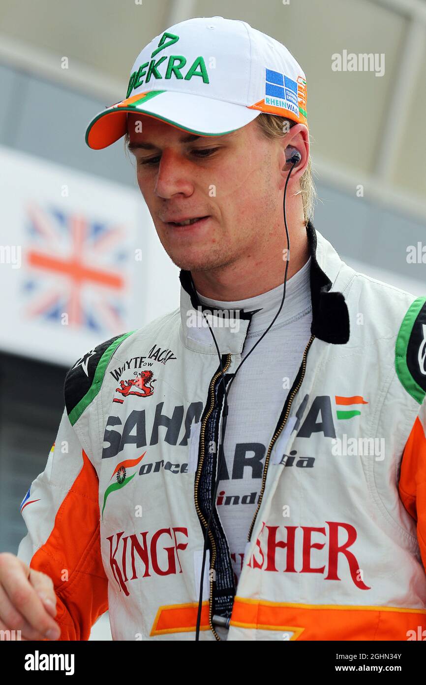 Nico Hulkenberg (GER) Sahara Force India F1. 08.09.2012. Formel 1 Weltmeisterschaft, Rd 13, Großer Preis Von Italien, Monza, Italien, Qualifizierender Tag Stockfoto