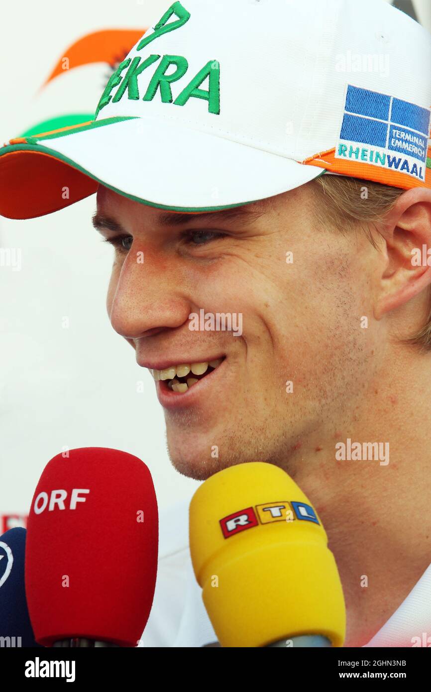 Nico Hulkenberg (GER) Sahara Force India F1. 04.10.2012. Formel 1 Weltmeisterschaft, Rd 15, Großer Preis Von Japan, Suzuka, Japan, Tag Der Vorbereitung. Stockfoto