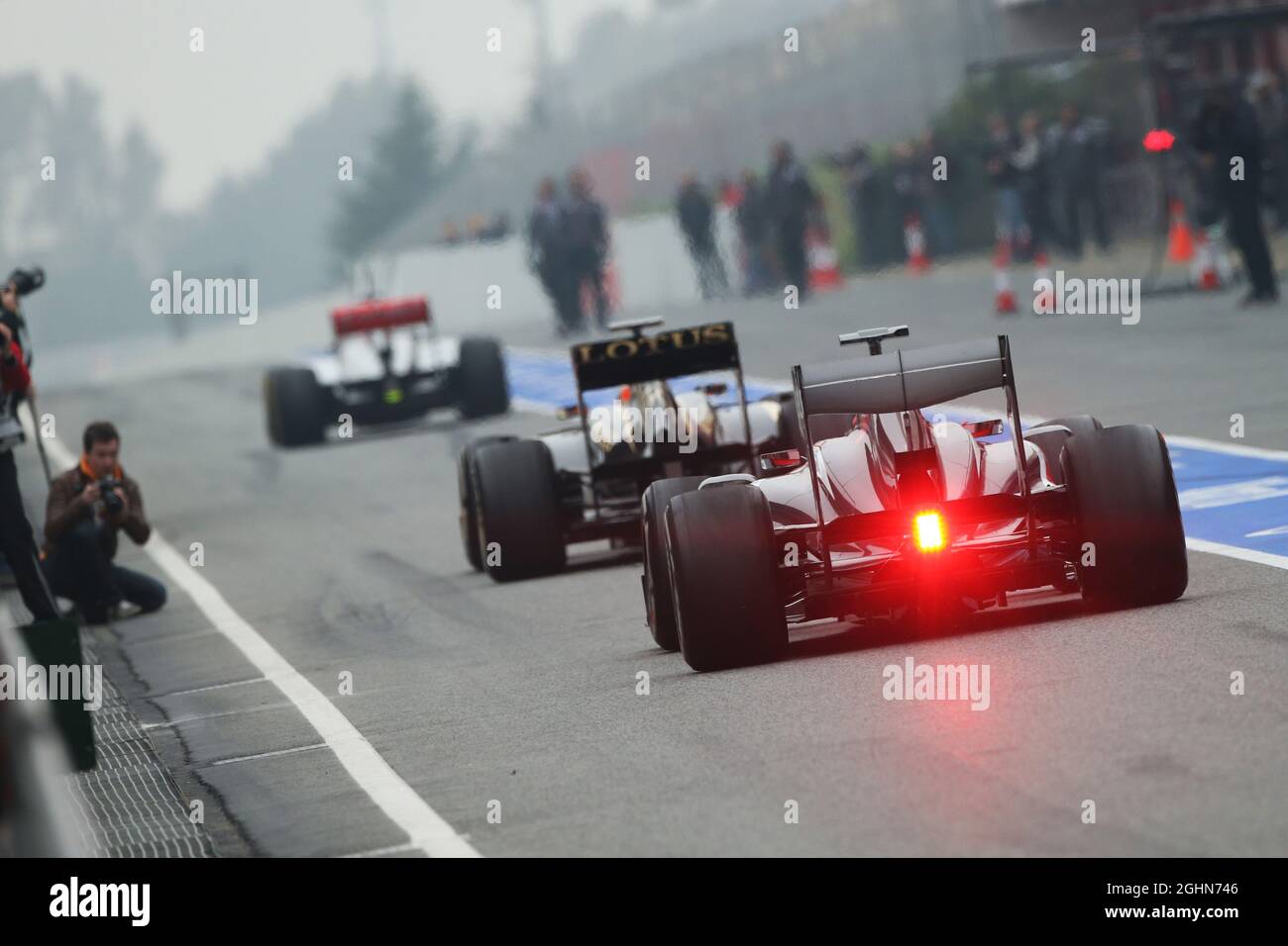 Nico Hulkenberg (GER) sauber C32. 21.02.2013. Formel-1-Test, Tag Drei, Barcelona, Spanien. Stockfoto