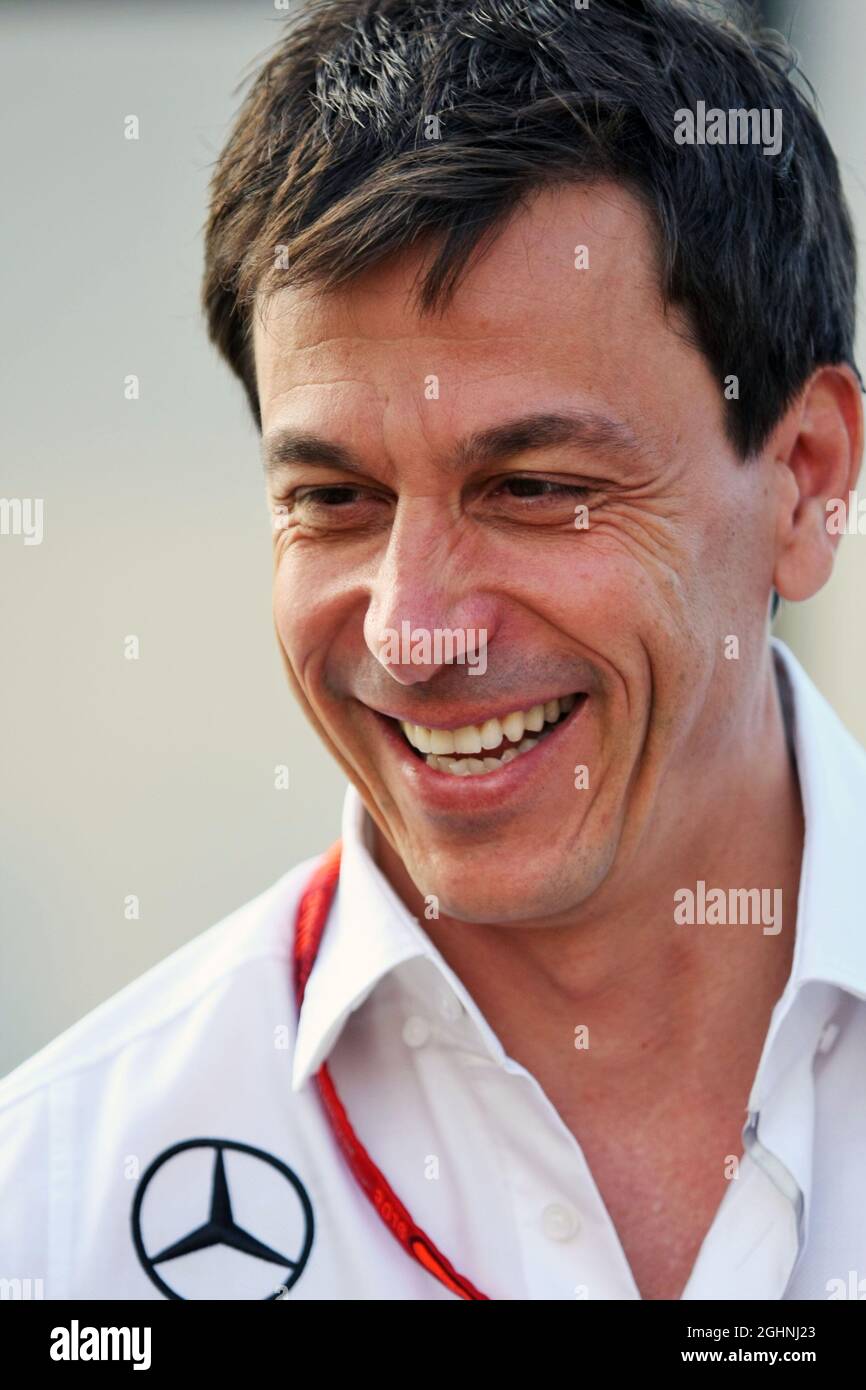 Toto Wolff (GER) Mercedes AMG F1 Aktionär und Executive Director. 30.07.2016. Formel 1 Weltmeisterschaft, Rd 12, Großer Preis Von Deutschland, Hockenheim, Deutschland, Qualifizierender Tag. Bildnachweis sollte lauten: XPB/Press Association Images. Stockfoto