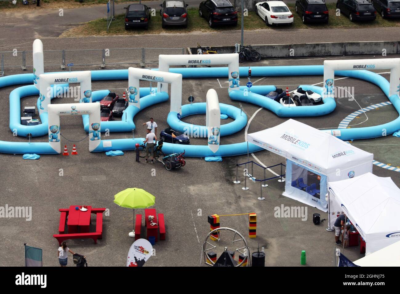 Fanzone. 30.07.2016. Formel 1 Weltmeisterschaft, Rd 12, Großer Preis Von Deutschland, Hockenheim, Deutschland, Qualifizierender Tag. Bildnachweis sollte lauten: XPB/Press Association Images. Stockfoto