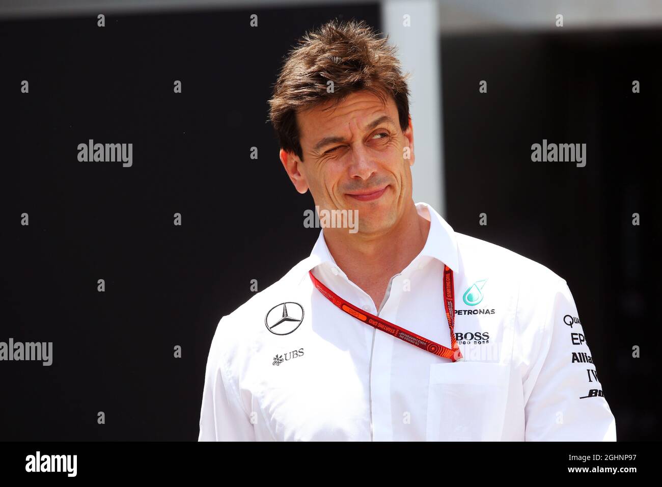 Toto Wolff (GER) Mercedes AMG F1 Aktionär und Executive Director. 30.09.2016. Formel-1-Weltmeisterschaft, Rd 16, Großer Preis Von Malaysia, Sepang, Malaysia, Freitag. Bildnachweis sollte lauten: XPB/Press Association Images. Stockfoto