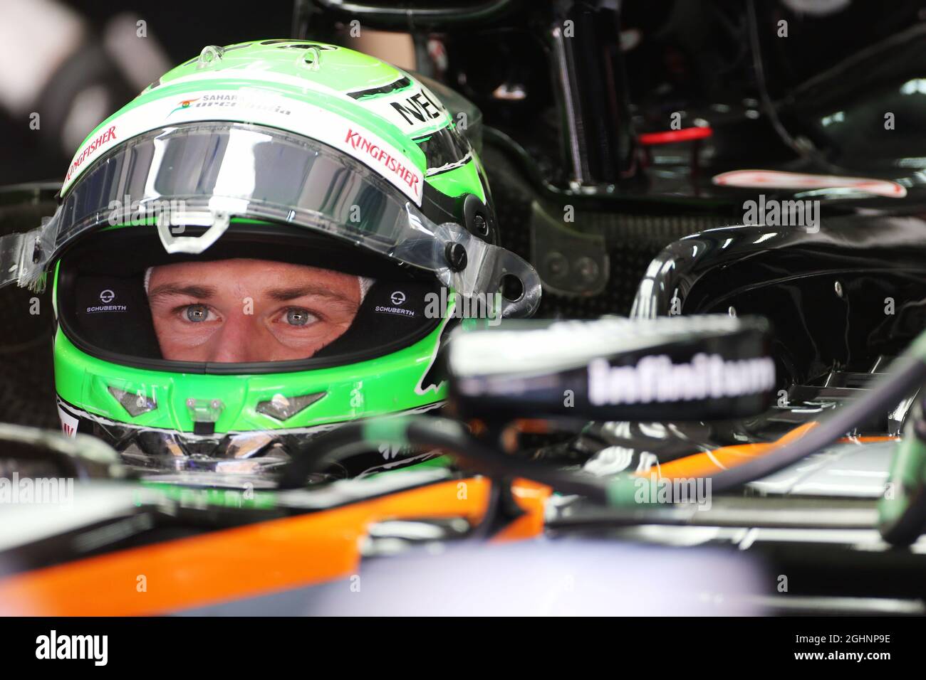 Nico Hulkenberg (GER) Sahara Force India F1 VJM09. 30.09.2016. Formel-1-Weltmeisterschaft, Rd 16, Großer Preis Von Malaysia, Sepang, Malaysia, Freitag. Bildnachweis sollte lauten: XPB/Press Association Images. Stockfoto