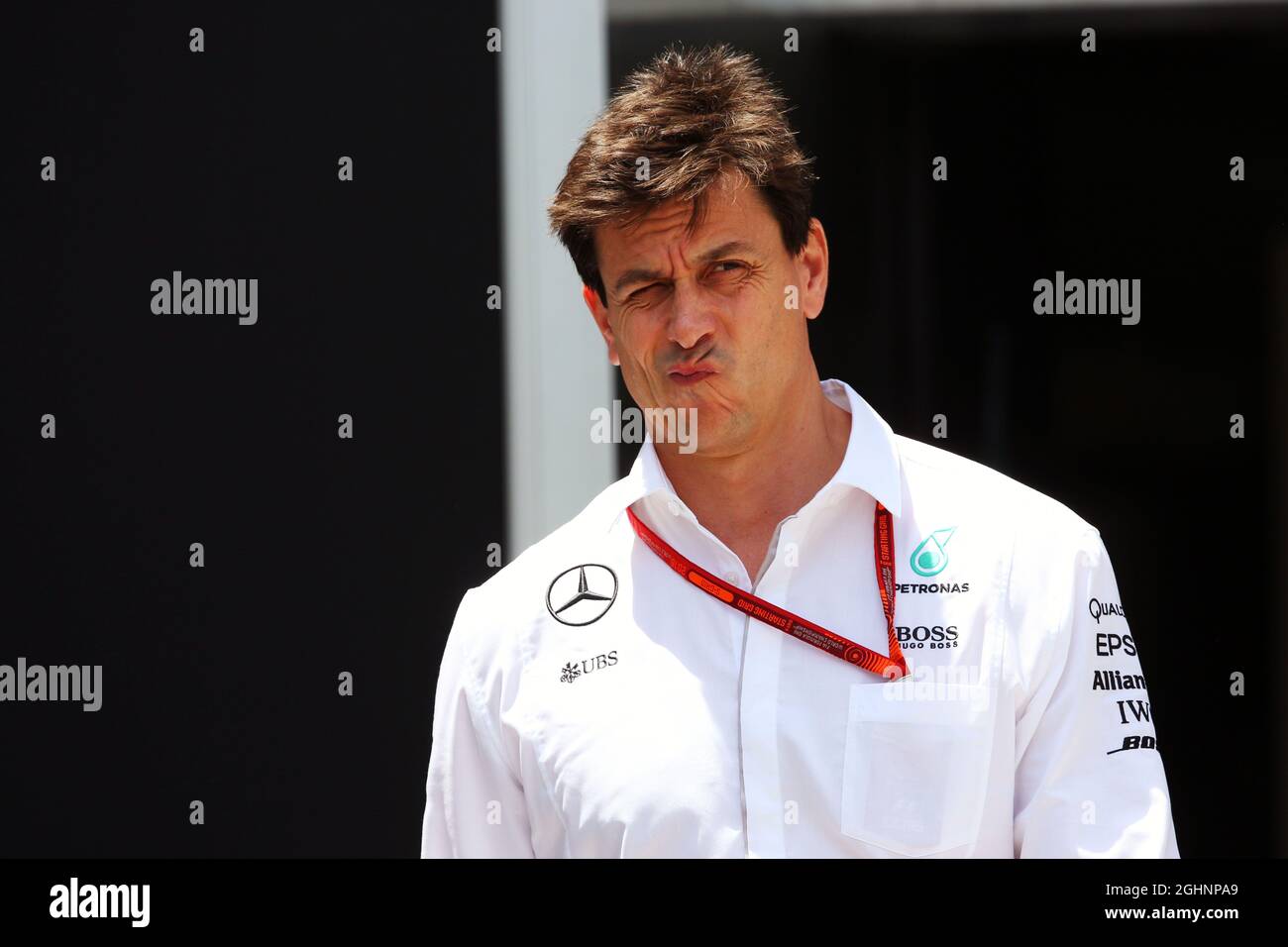 Toto Wolff (GER) Mercedes AMG F1 Aktionär und Executive Director. 30.09.2016. Formel-1-Weltmeisterschaft, Rd 16, Großer Preis Von Malaysia, Sepang, Malaysia, Freitag. Bildnachweis sollte lauten: XPB/Press Association Images. Stockfoto