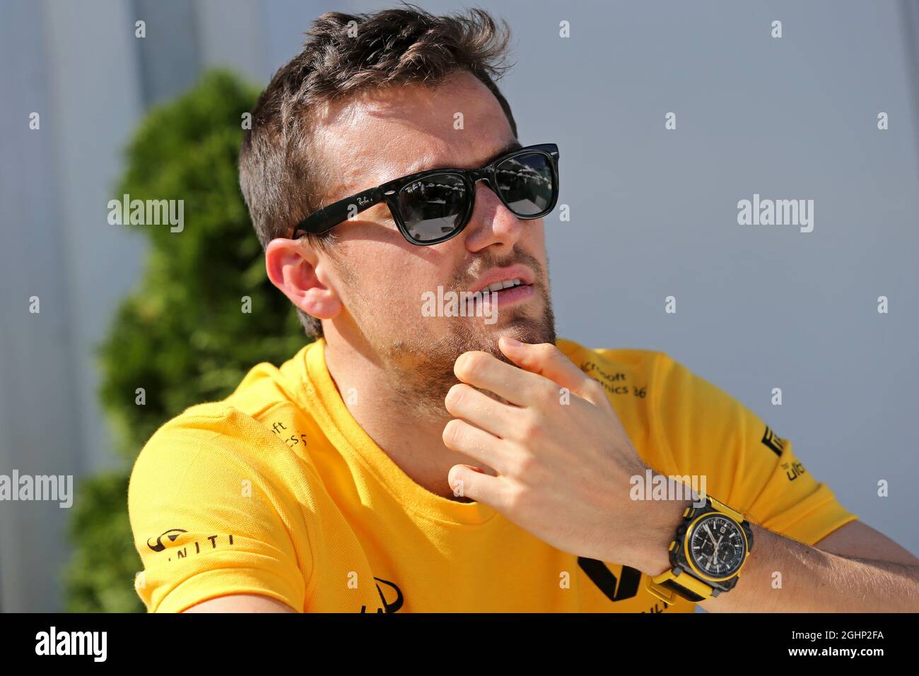 Jolyon Palmer (GBR) Renault Sport F1 Team. 23.03.2017. Formel-1-Weltmeisterschaft, Rd 1, Großer Preis Von Australien, Albert Park, Melbourne, Australien, Vorbereitungstag. Bildnachweis sollte lauten: XPB/Press Association Images. Stockfoto