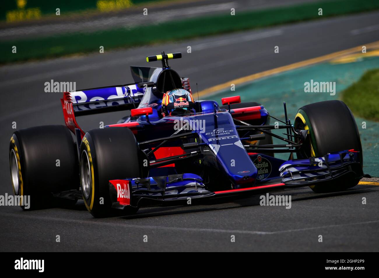 Carlos Sainz Jr (ESP) Scuderia Toro Rosso STR12. 24.03.2017. Formel-1-Weltmeisterschaft, Rd 1, Großer Preis Von Australien, Albert Park, Melbourne, Australien, Übungstag. Bildnachweis sollte lauten: XPB/Press Association Images. Stockfoto