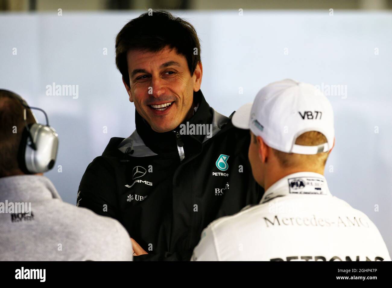 Toto Wolff (GER) Mercedes AMG F1 Aktionär und Executive Director. 07.04.2017. Formel 1 Weltmeisterschaft, Rd 2, Großer Preis Von China, Shanghai, China, Übungstag. Bildnachweis sollte lauten: XPB/Press Association Images. Stockfoto