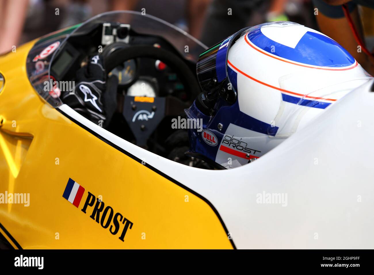 Alain Prost (FRA) Renault Sport F1 Team Special Advisor im Renault RE40. 26.05.2017. Formel-1-Weltmeisterschaft, Rd 6, Großer Preis Von Monaco, Monte Carlo, Monaco, Freitag. Bildnachweis sollte lauten: XPB/Press Association Images. Stockfoto